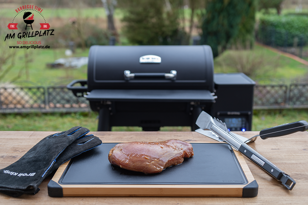 Marinierte geräucherte Putenbrust - Am Grillplatz - BBQ &amp; Grillrezepte